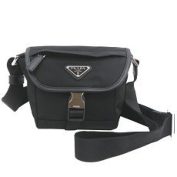 Prada Re Nylon Shoulder Bag Nylon Black - Picture 1 of 9